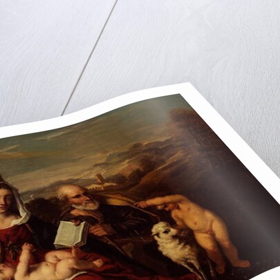 The Holy Family with the Infant St John the Baptist by Titian