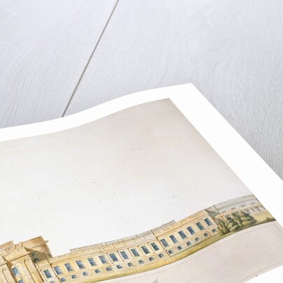 Design for the East Elevation, Chatsworth House by Jeffry Wyatville