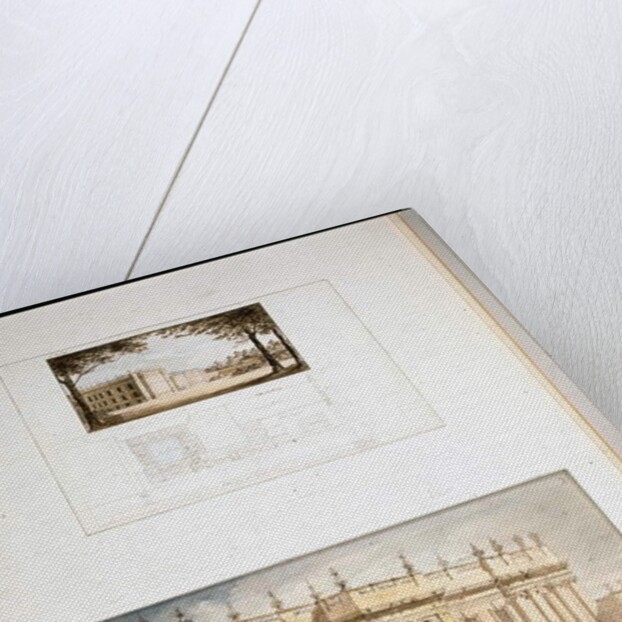 Designs for the East Elevation, Chatsworth House, 1838 by Jeffry Wyatville