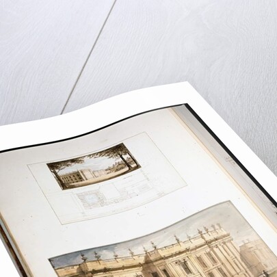 Designs for the East Elevation, Chatsworth House, 1838 by Jeffry Wyatville