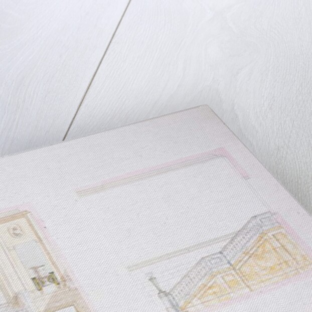 Design for the Painted Hall, Chatsworth by Jeffry Wyatville