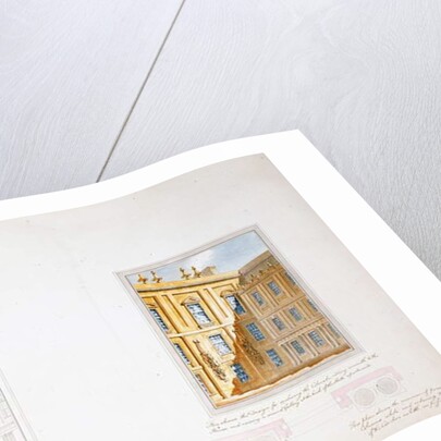 Design for the Inner Court, Chatsworth by Jeffry Wyatville