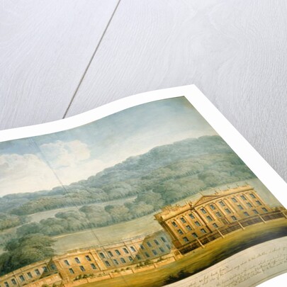 The West Front of Chatsworth House by Jeffry Wyatville