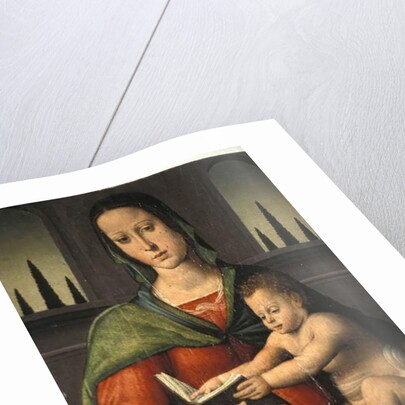 Madonna and child, XV century, Piersanti museum, Matelica, Marche, Italy by Anonymous