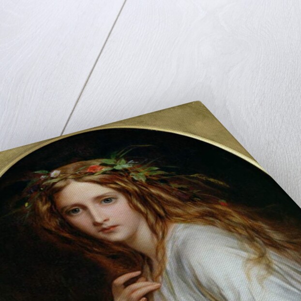 Ophelia, 1861 by Thomas-Francis Dicksee
