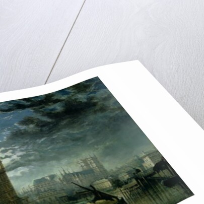 A View of Westminster Abbey and the Houses of Parliament, 1870 by John MacVicar Anderson