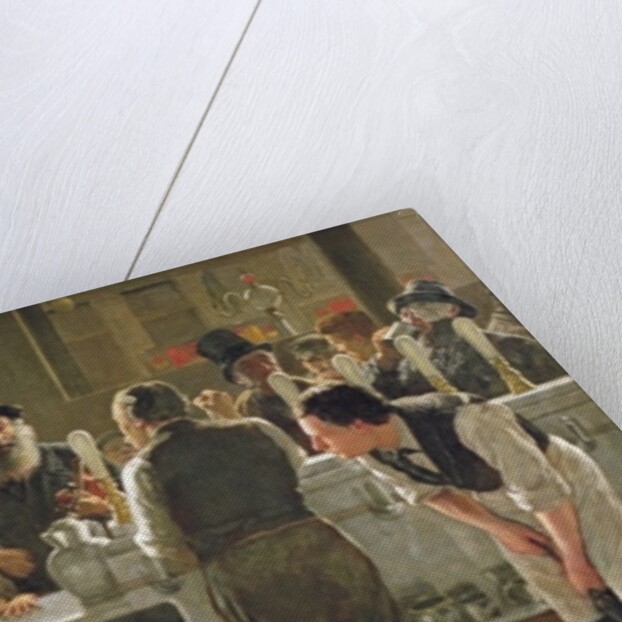 The Public Bar, 1883 by John Henry Henshall