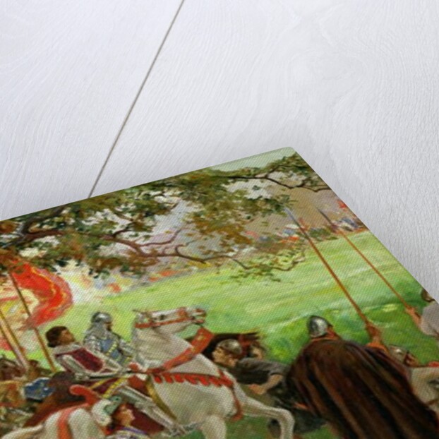 Knights Assembling by George Edmund Butler