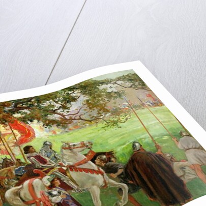 Knights Assembling by George Edmund Butler