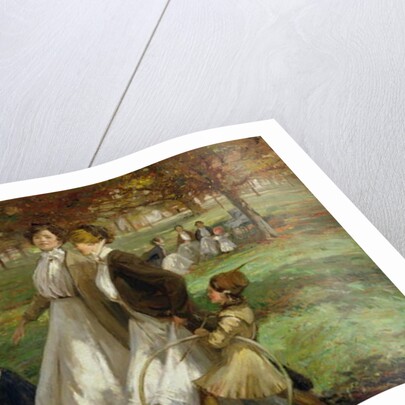 Autumn in Kensington Gardens by James Wallace