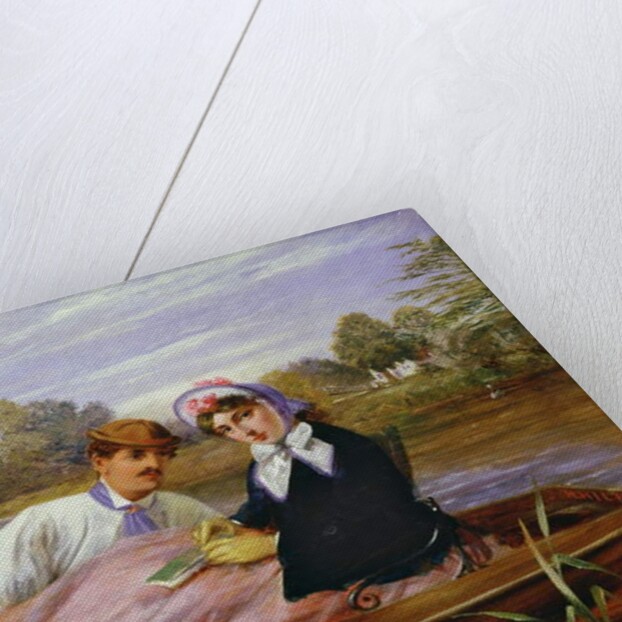 The Rowing Match by H. Hilt