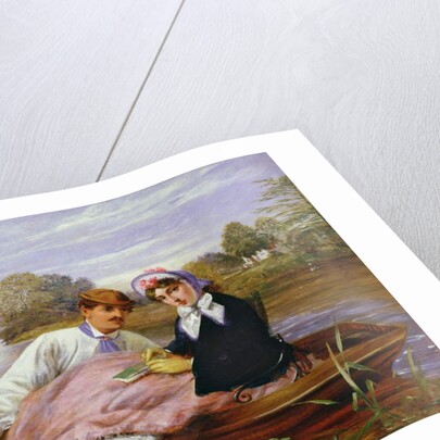 The Rowing Match by H. Hilt