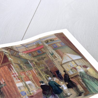 The Medieval Court of the Great Exhibition of 1851 by Louis Haghe