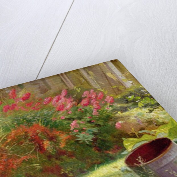 A Sunlit Garden, 1918 by Charles Ernest Butler