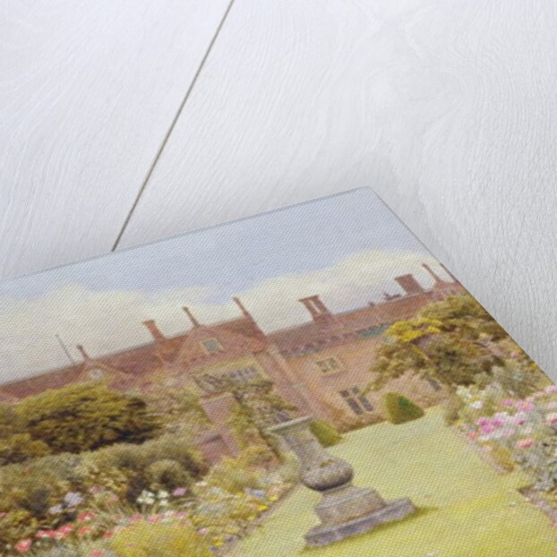 The Grass Walk, Helmingham Hall, 1892 by Henry Terry