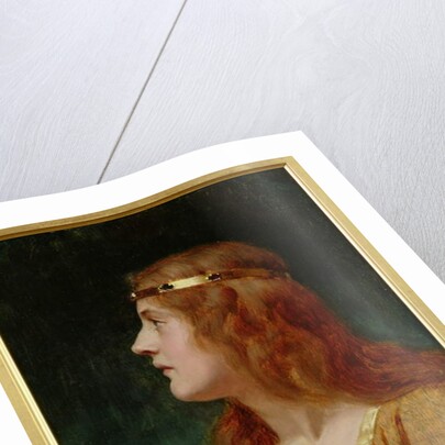 A Medieval Beauty by Edmund Blair Leighton