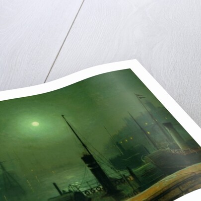 On the Clyde, Glasgow, 1879 by John Atkinson Grimshaw