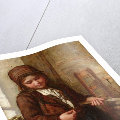 A Boulogne Fish Girl, 1866 by Frank Holl