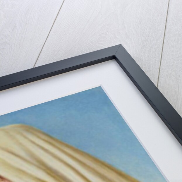 An Arab Woman with a head shawl carrying a water jug by William Gale