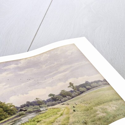 On the River Ouse, Hemingford Grey, 1904 by William Fraser Garden