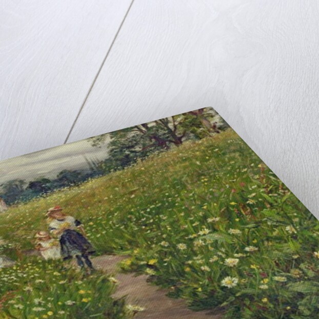 Gathering Wild Flowers by Philip Richard Morris