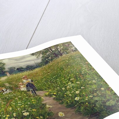 Gathering Wild Flowers by Philip Richard Morris