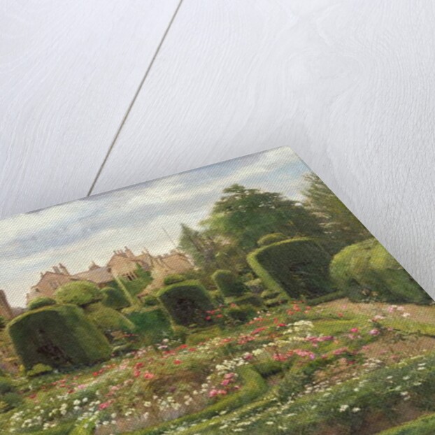 The Topiary Gardens, Levens Hall, Cumbria, 1886 by Walter Frederick Roofe Tyndale