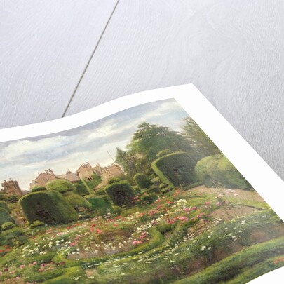 The Topiary Gardens, Levens Hall, Cumbria, 1886 by Walter Frederick Roofe Tyndale