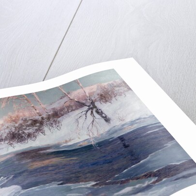 Snow Scene by Albert Julius Olsson