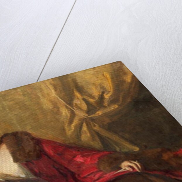 Countess Michael Karolyi reclining on a divan, 1918 by John Quincy Adams