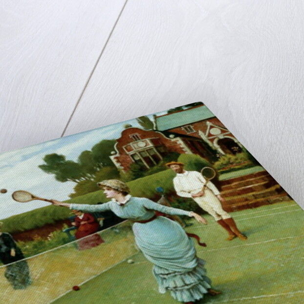 Tennis Players, 1885 by Horace Henry Cauty