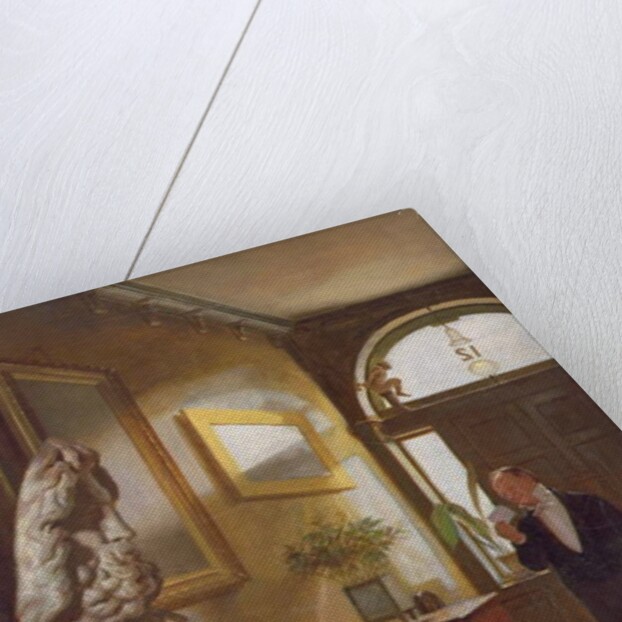 The Calling Card, 1889 by William Fitz