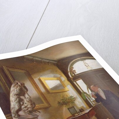 The Calling Card, 1889 by William Fitz