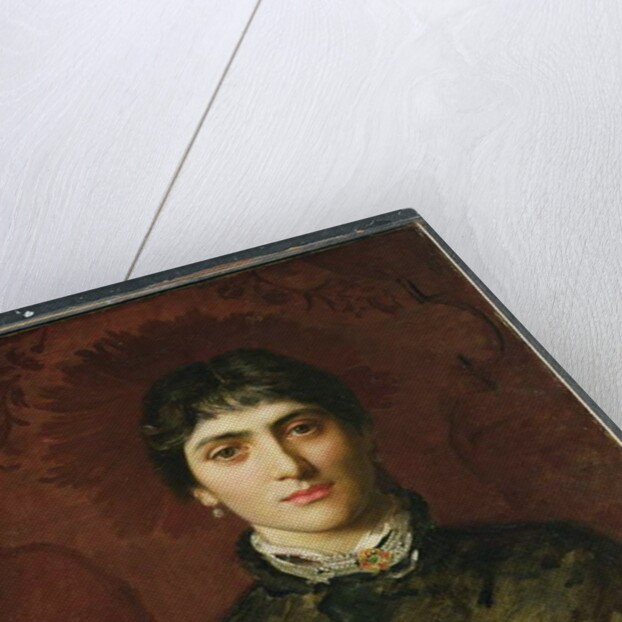 Portrait of a Woman with Dark Hair, 1884 by Valentine Cameron Prinsep