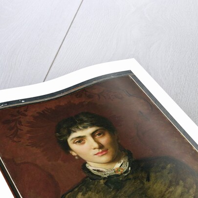 Portrait of a Woman with Dark Hair, 1884 by Valentine Cameron Prinsep