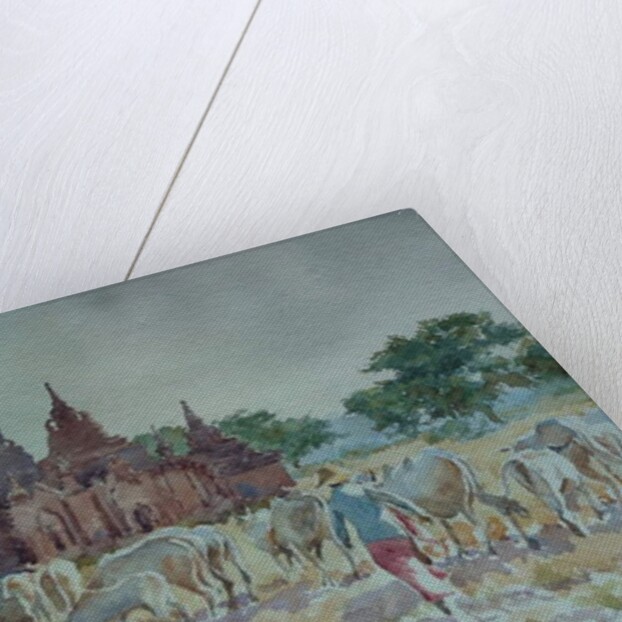 928 Bagan, homewards herding by Clive Wilson