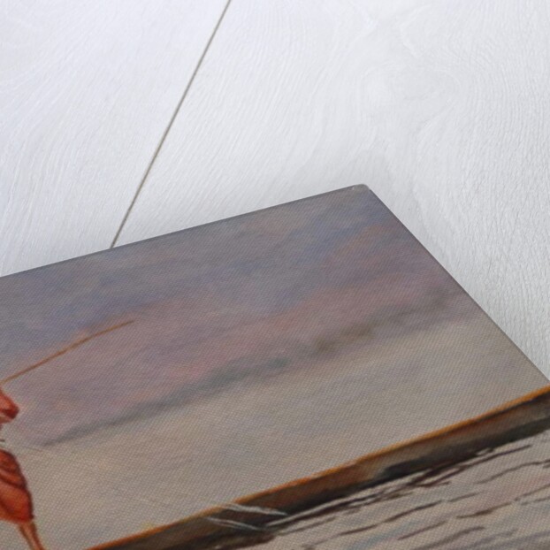 936 Sunrise, laying the nets out by Clive Wilson