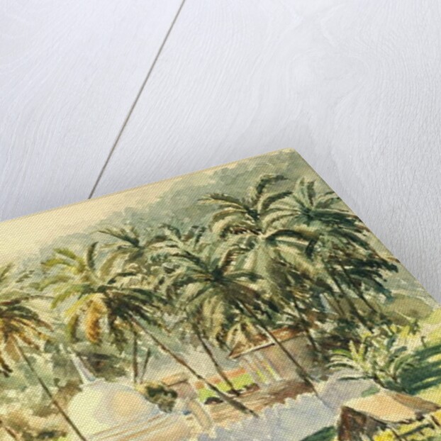 730 Temple in the paddy fields by Clive Wilson