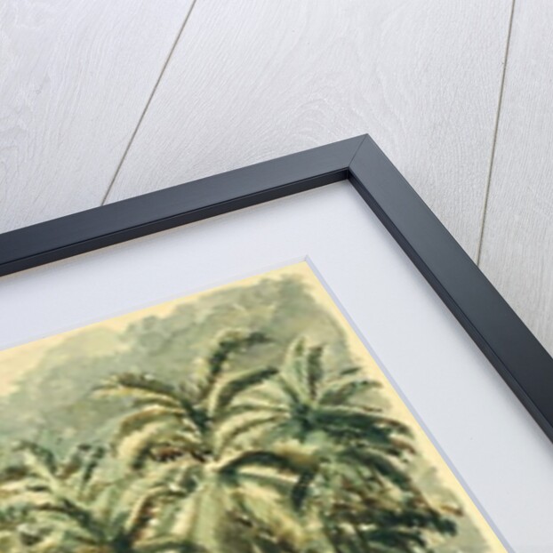 730 Temple in the paddy fields by Clive Wilson