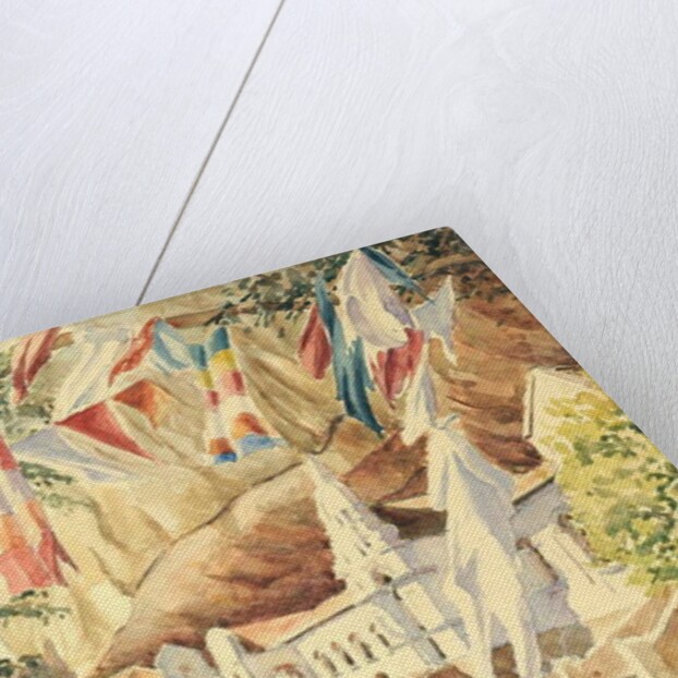 748 Prayer flags, Dambulla by Clive Wilson