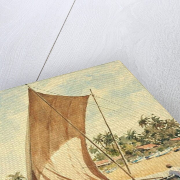 751 Launching the kat by Clive Wilson