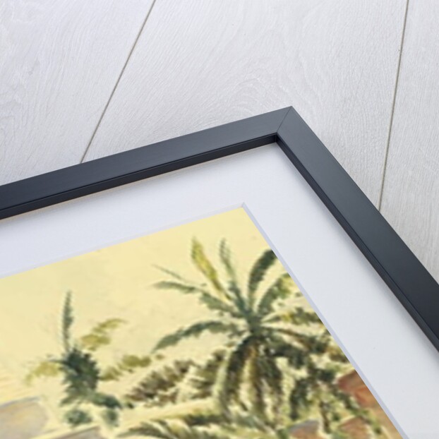 761 Boy monks visit Mihintale by Clive Wilson