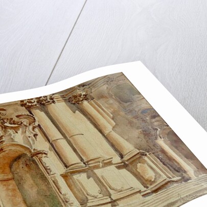 568 10 o'clock shadows, S. Giorgio, Modica by Clive Wilson