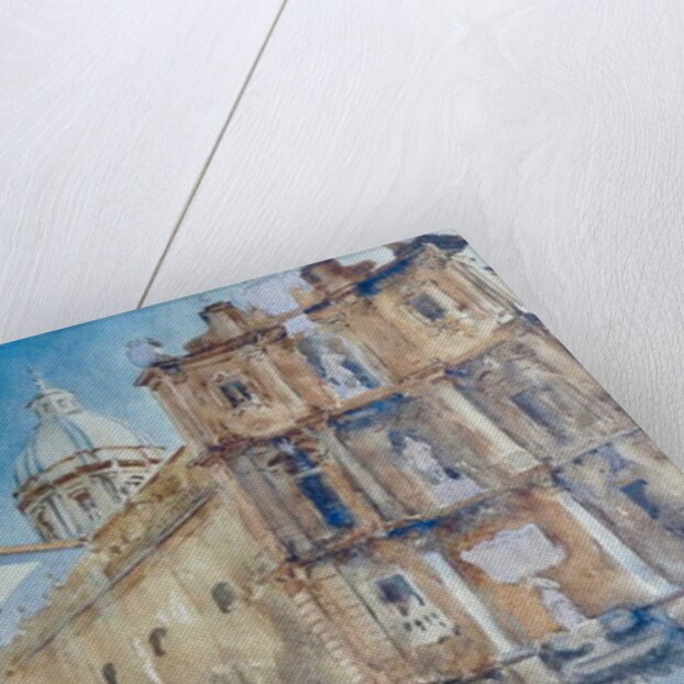 572 Late afternoon shadows - Palermo, Quattro Canti by Clive Wilson