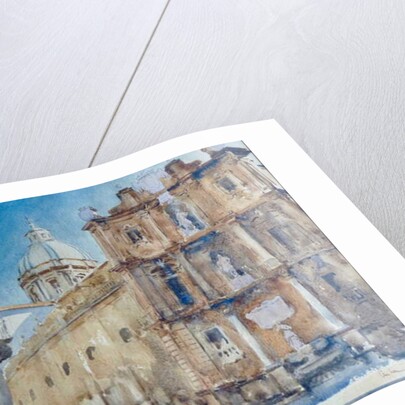 572 Late afternoon shadows - Palermo, Quattro Canti by Clive Wilson