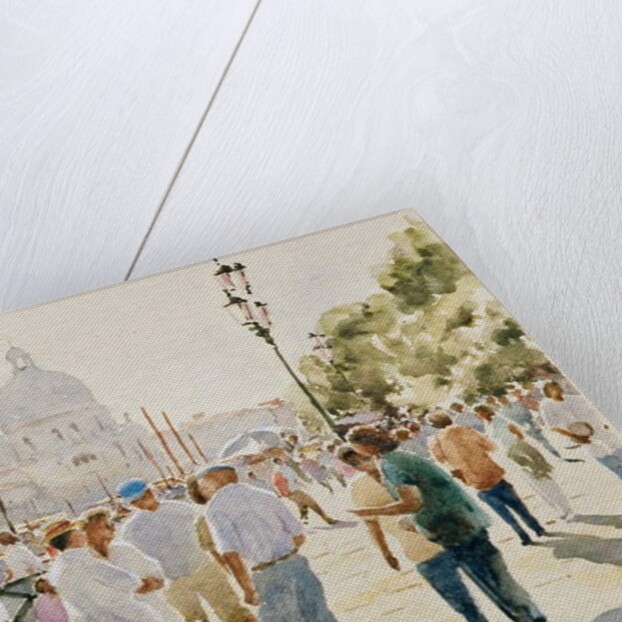 604 Haggling for a gondola by Clive Wilson