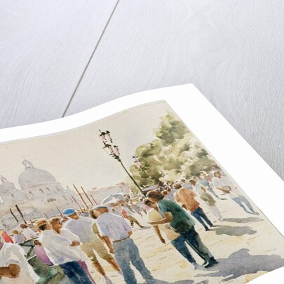 604 Haggling for a gondola by Clive Wilson