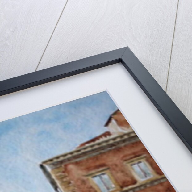 951 Piazza SS Annunziata, after the cloudburst by Clive Wilson