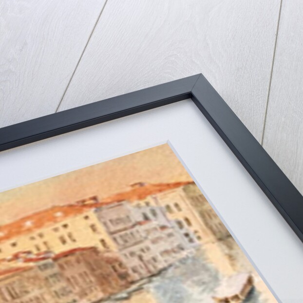 998 December sunrise from Palazzo Michiel dal Brusa by Clive Wilson