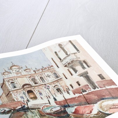 1007 Ospedale di S Marco, winter light by Clive Wilson